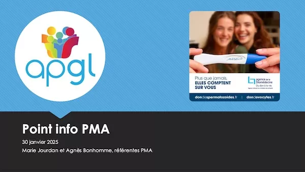 première slide du diaporama présenté lors de la visio PMA du 30 janvier 2025