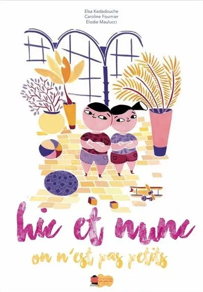 Couverture du livre "Hic et Nunc" de Elsa Kedadouche, Caroline Fournier, Élodie Maulucci