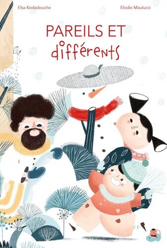 Couverture du livre "Hic et Nunc 2, Pareils et différents" de Elsa Kedadouche, Elodie Maulucci