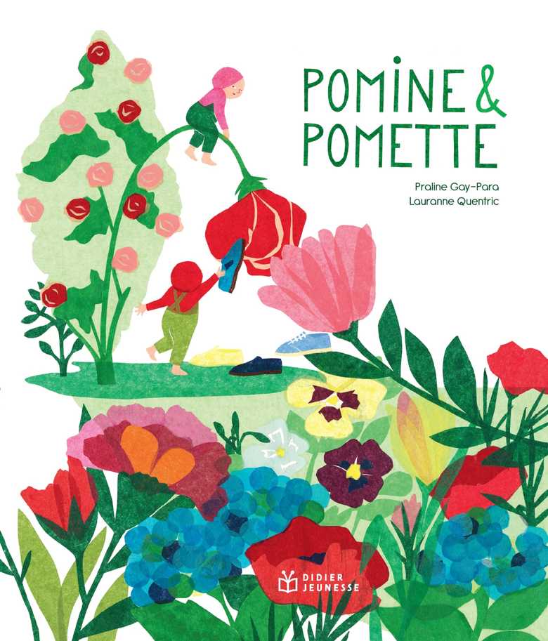 Couverture du livre "Pomine et Pomette" de Praline Gay-Para, Lauranne Quentric