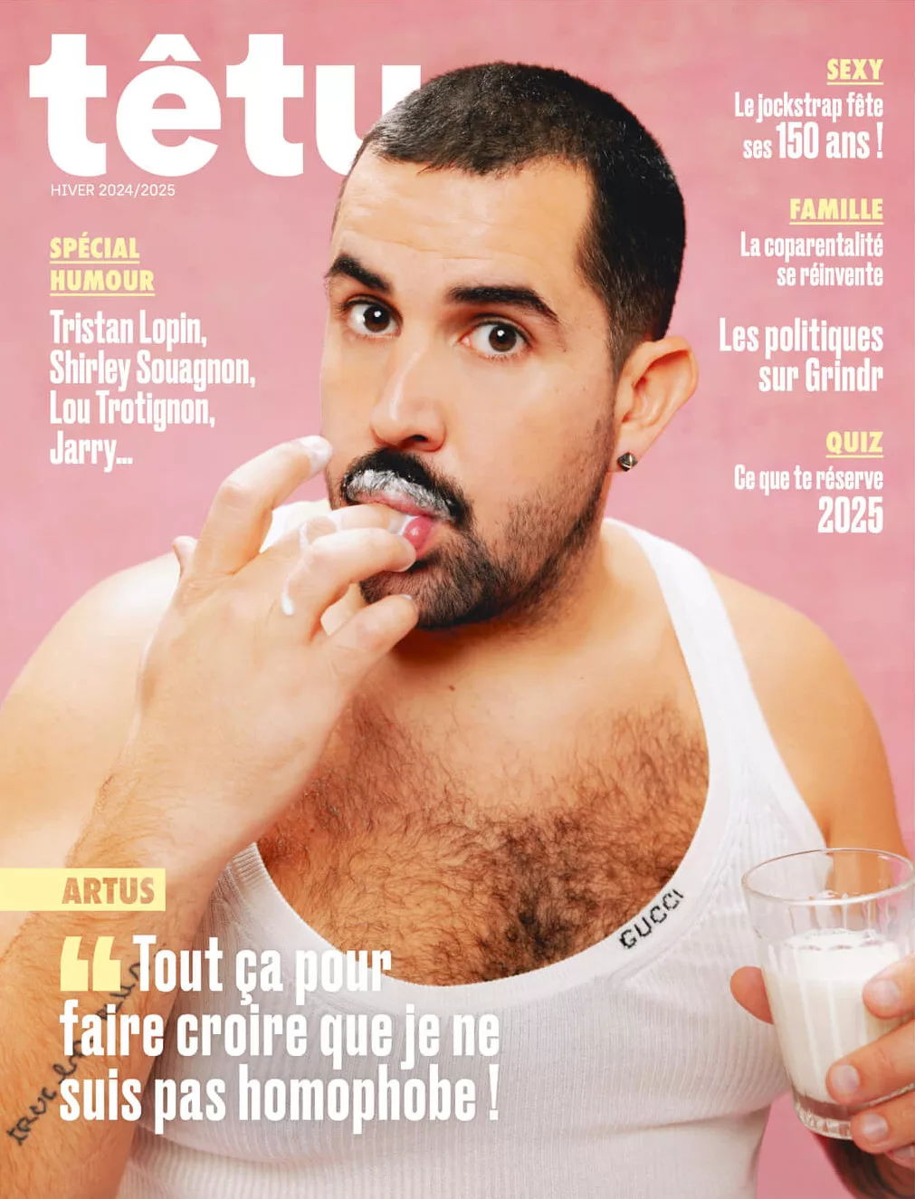 couverture magazine Tetu de 12/2024
